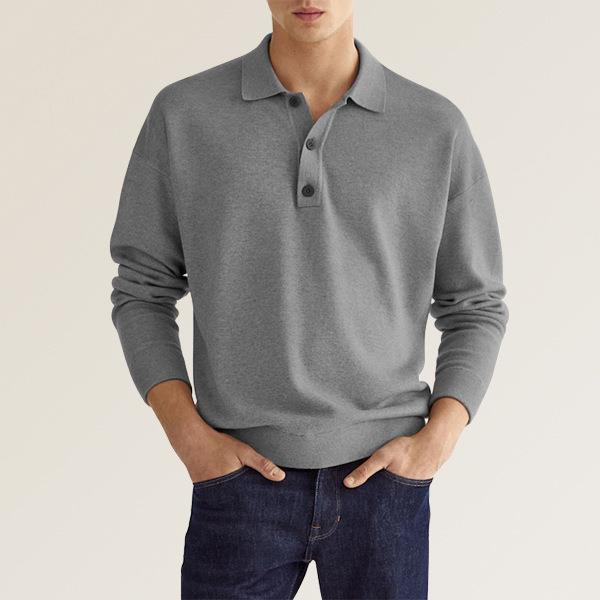 Zeitlos eleganter Pullover für Männer, ideal für kühle Herbst- und Wintertage