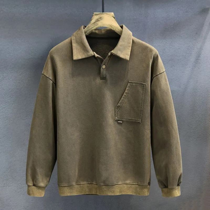 Klassisch eleganter Pullover für Männer, perfekt für Herbst- und Wintertage