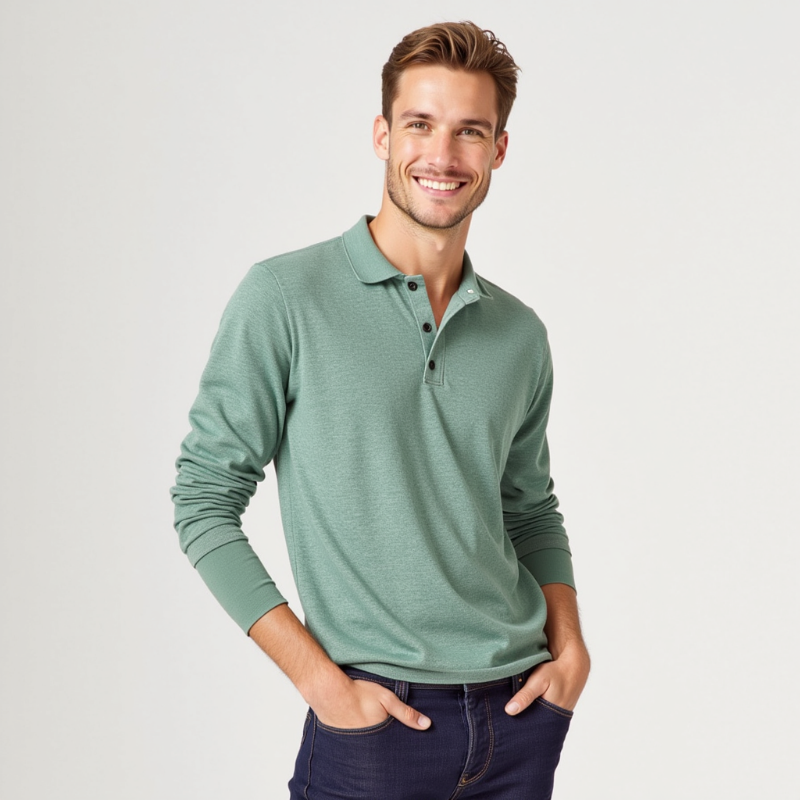 Zeitlos eleganter Pullover für Männer, ideal für kühle Herbst- und Wintertage