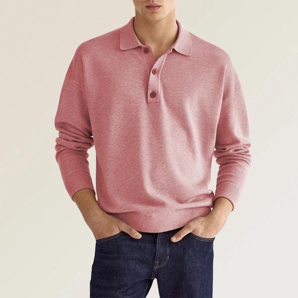 Zeitlos eleganter Pullover für Männer, ideal für kühle Herbst- und Wintertage