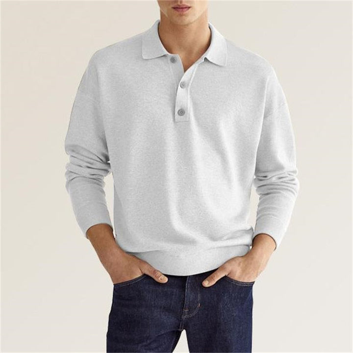 Zeitlos eleganter Pullover für Männer, ideal für kühle Herbst- und Wintertage