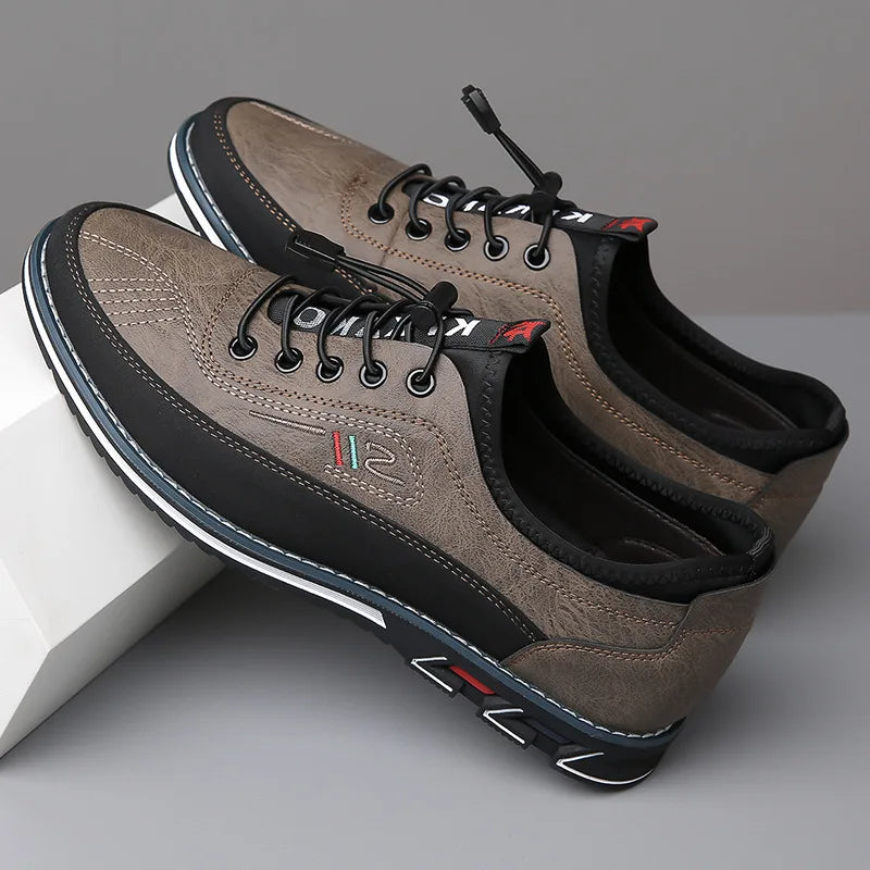 Klassische bequeme Herren-Sneakers, ideal für Herbst- und Wintertage, mit stilvollem Design und hohem Tragekomfort