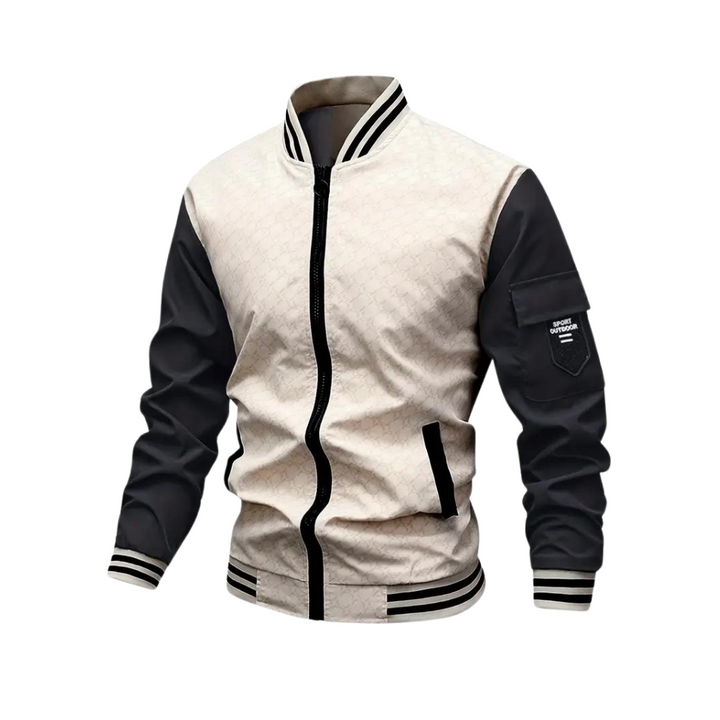 Klassische Bomberjacke für Männer, ideal für Herbst- und Wintertage, mit zeitlosem Design und hohem Tragekomfort