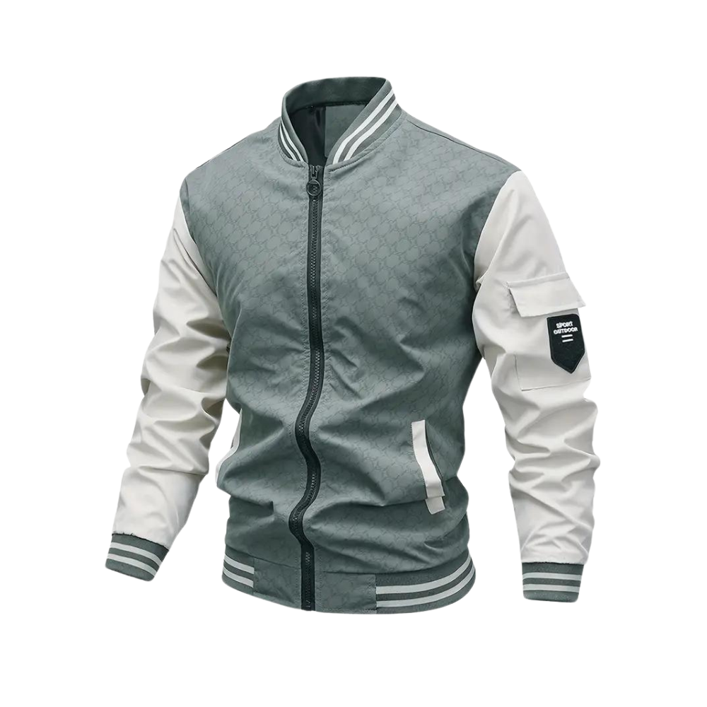Klassische Bomberjacke für Männer, ideal für Herbst- und Wintertage, mit zeitlosem Design und hohem Tragekomfort