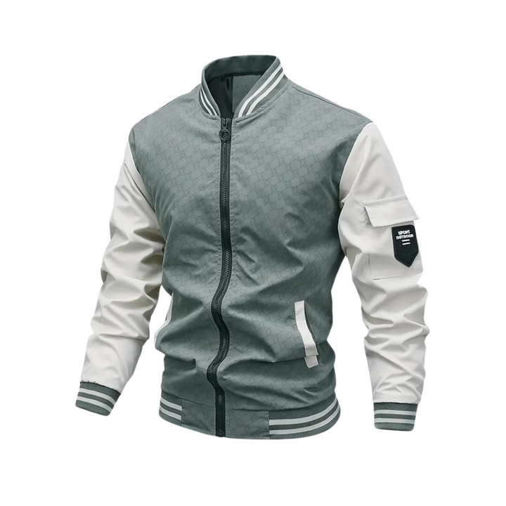 Klassische Bomberjacke für Männer, ideal für Herbst- und Wintertage, mit zeitlosem Design und hohem Tragekomfort