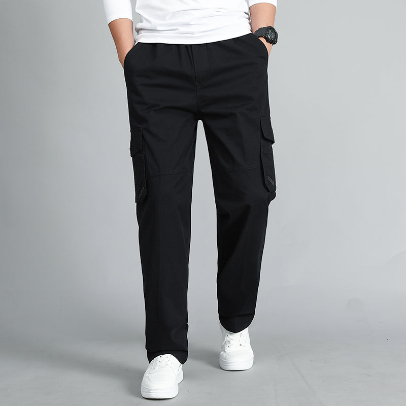 Klassische Cargohose für Männer, ideal für Herbst- und Wintertage, mit stilvollem Design und praktischen Taschen