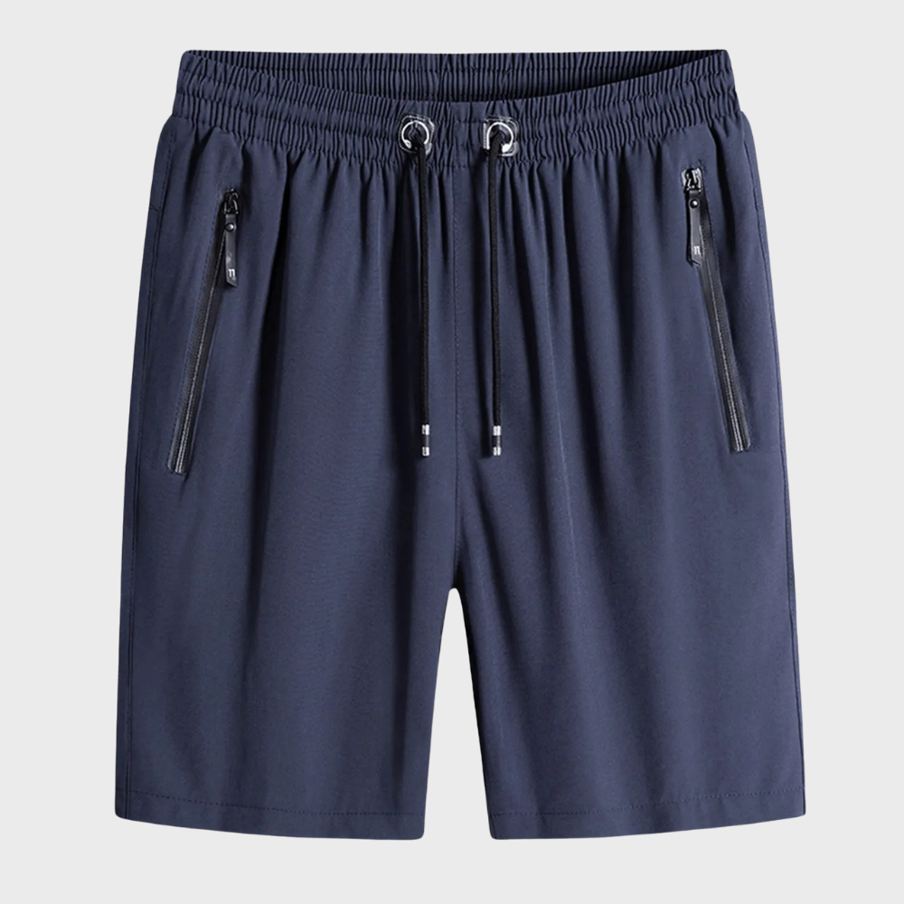 Klassische Sommershorts für Männer mit bequemem Schnitt und atmungsaktivem Material.