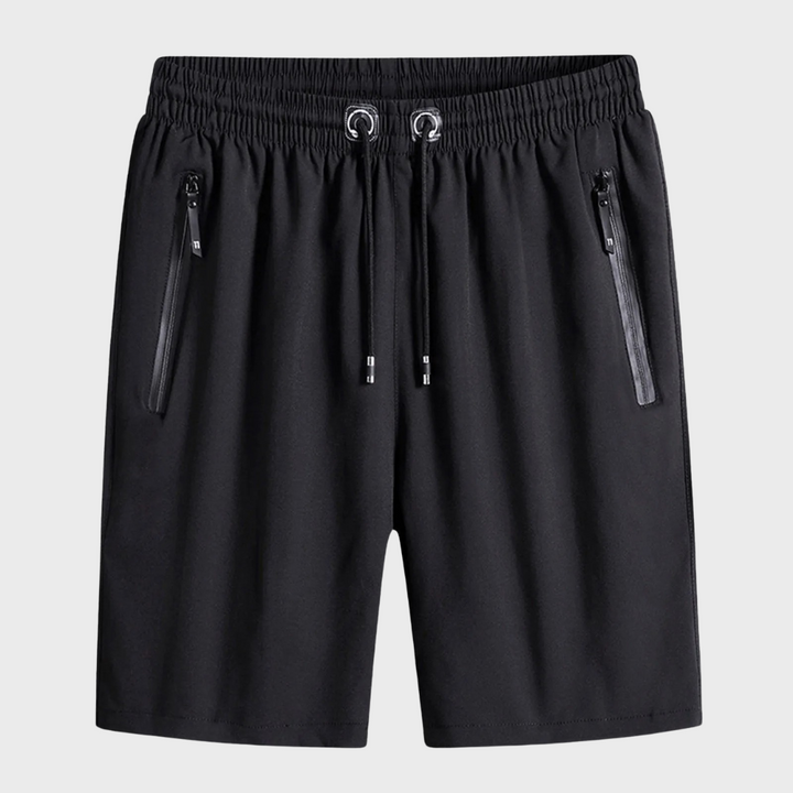 Klassische Sommershorts für Männer mit bequemem Schnitt und atmungsaktivem Material.
