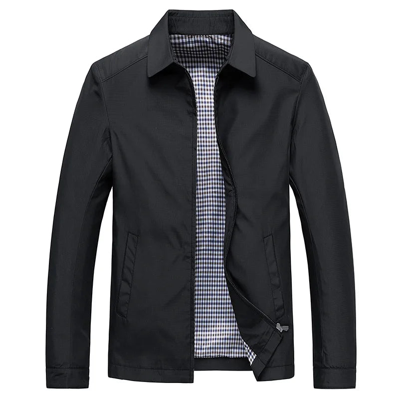 Klassische Herrenjacke – stilvoll und ideal für Herbst und Winter