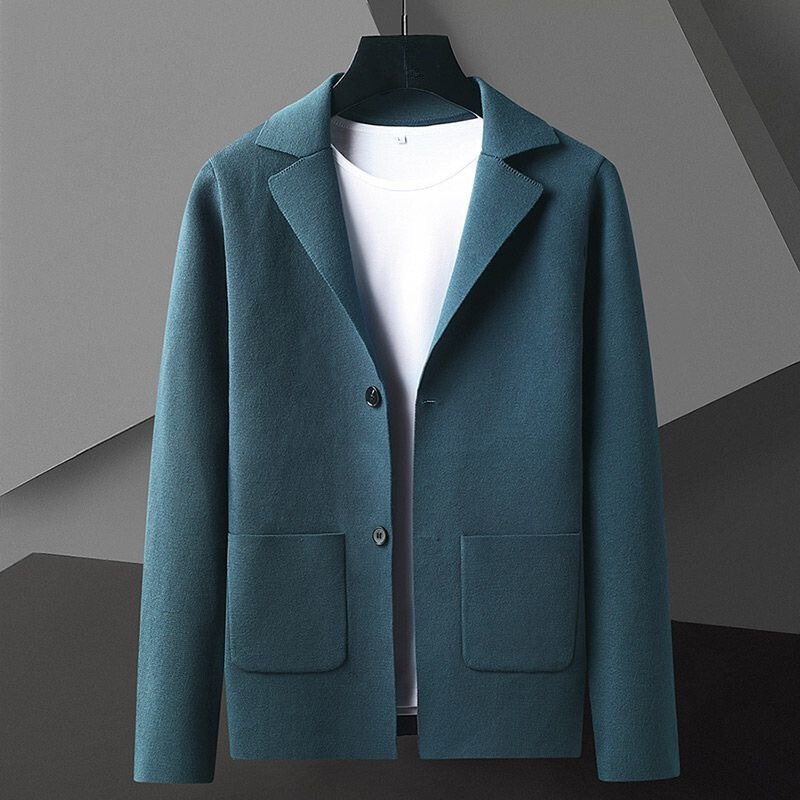 Klassische Premium-Strickjacke für Männer, ideal für kühle Herbst- und Wintertage