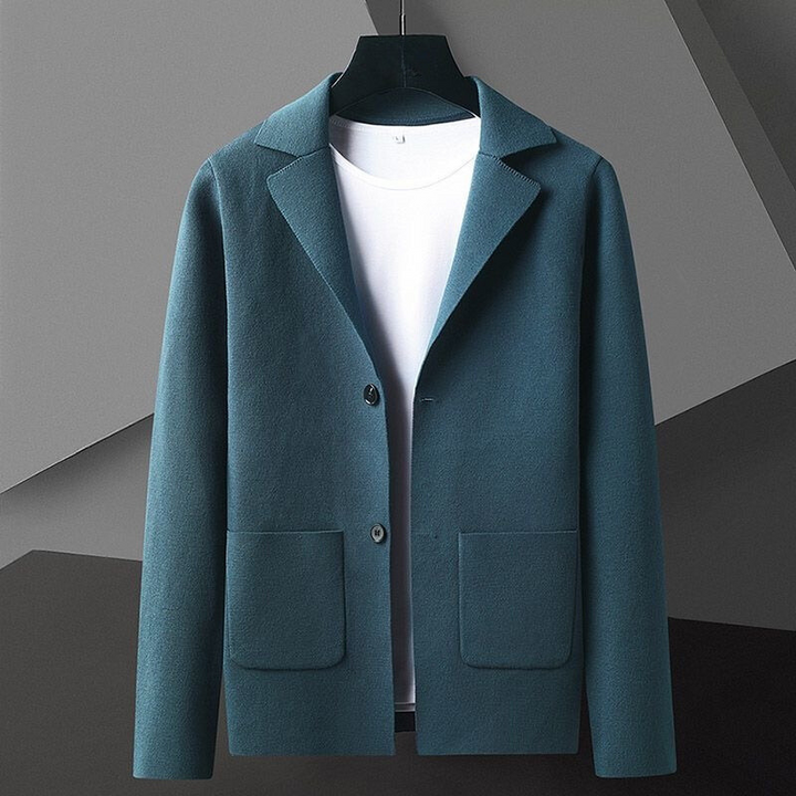 Klassische Premium-Strickjacke für Männer, ideal für kühle Herbst- und Wintertage