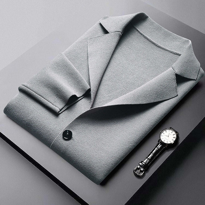 Klassische Premium-Strickjacke für Männer, ideal für kühle Herbst- und Wintertage