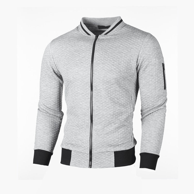 Klassische sportliche Herrenjacke für Herbst- und Wintertage, mit funktionalem Design und bequemem Tragekomfort