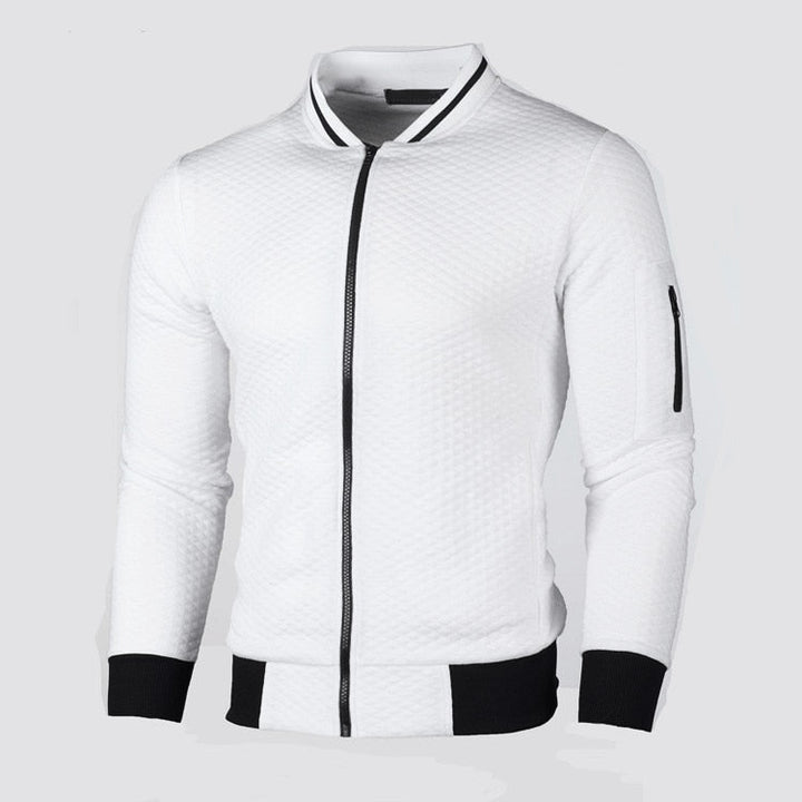 Klassische sportliche Herrenjacke für Herbst- und Wintertage, mit funktionalem Design und bequemem Tragekomfort