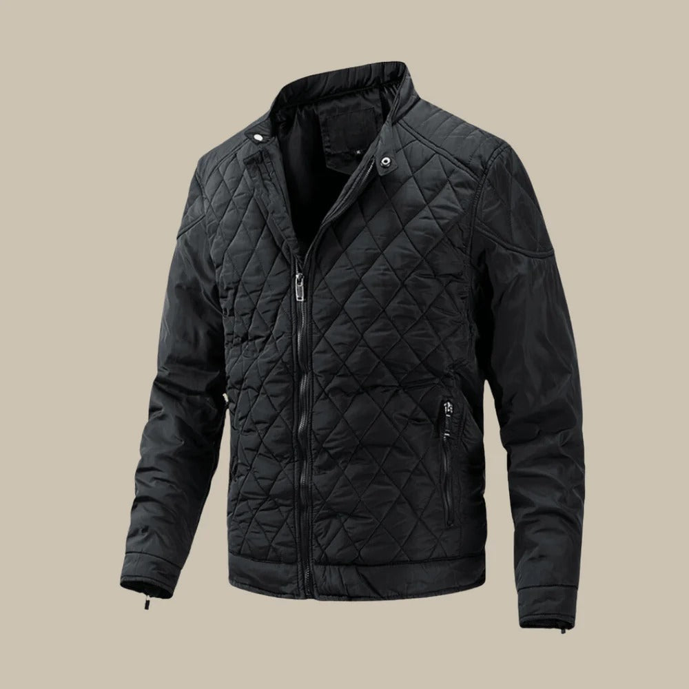 Klassische Steppjacke für Männer, stilvoll und warm für Herbst und Winter