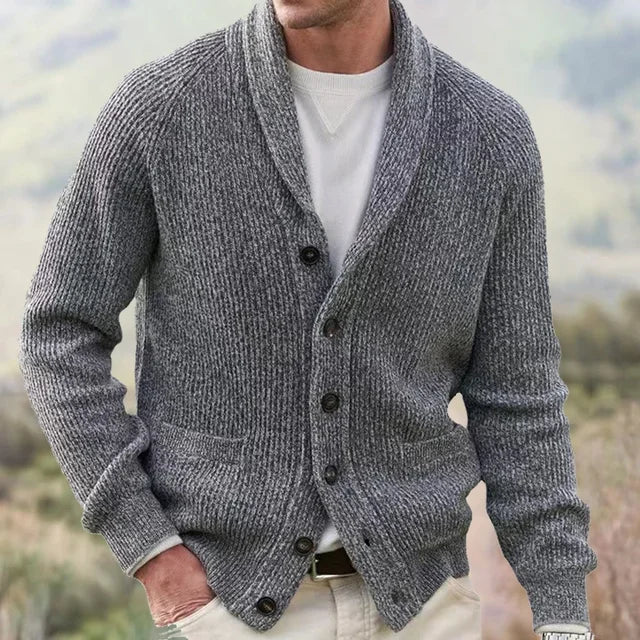  Klassische Strickjacke für Männer – stilvoll und warm für Herbst und Winter.