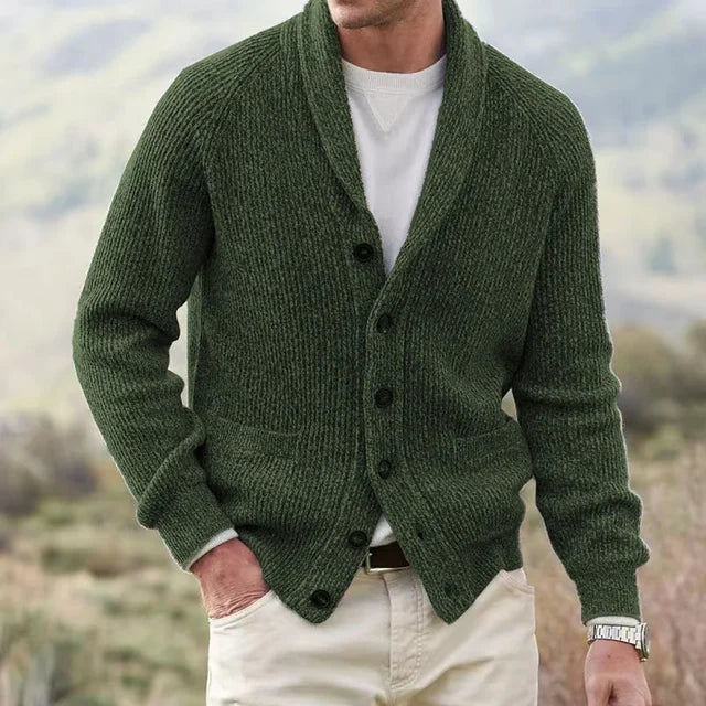  Klassische Strickjacke für Männer – stilvoll und warm für Herbst und Winter.