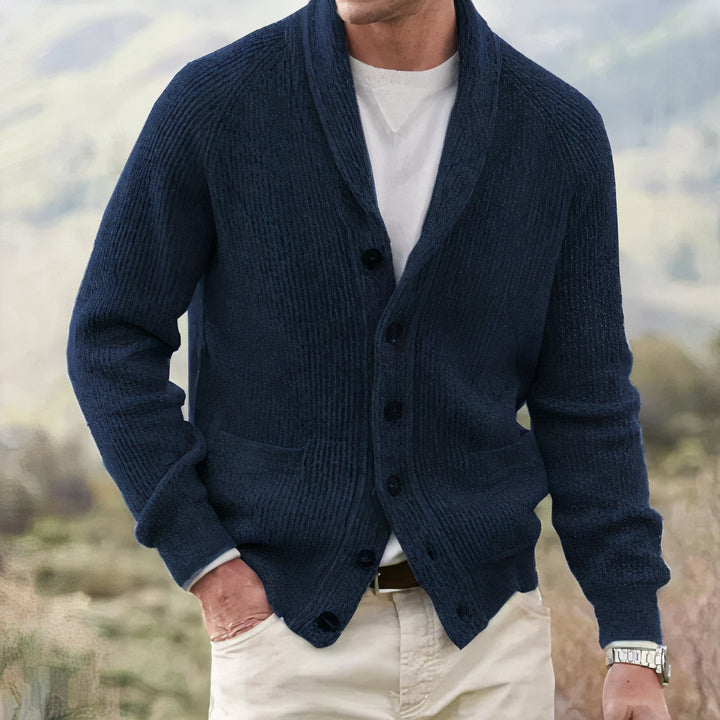  Klassische Strickjacke für Männer – stilvoll und warm für Herbst und Winter.