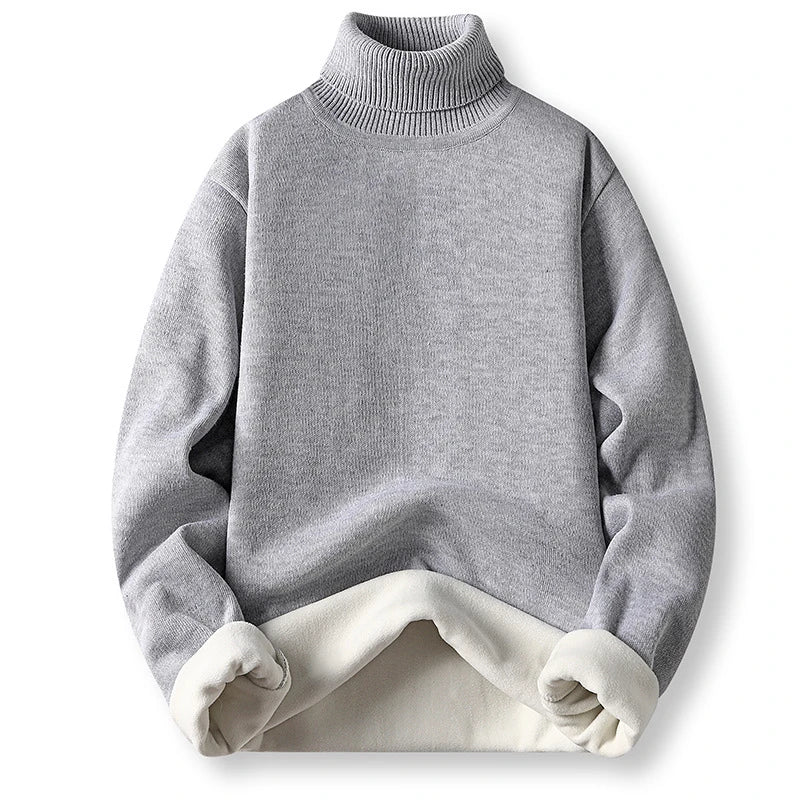 Klassischer Fleecepullover für Männer, ideal für warme und stilvolle Wintertage