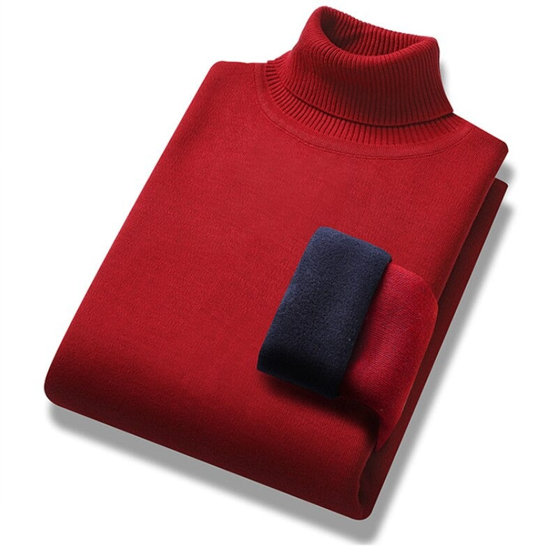 Klassischer Fleecepullover für Männer, ideal für warme und stilvolle Wintertage
