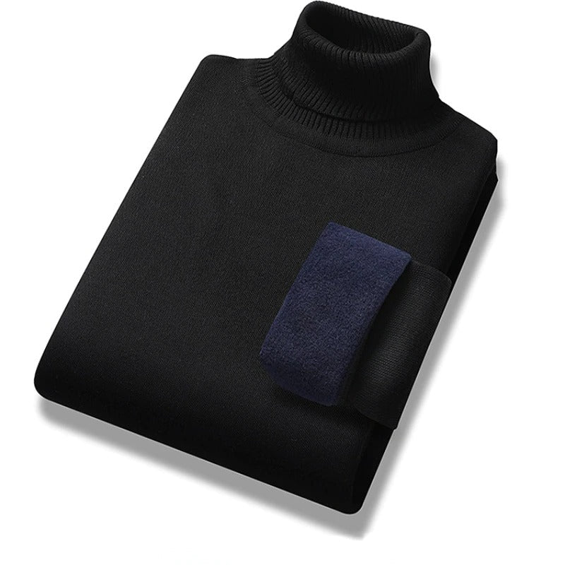 Klassischer Fleecepullover für Männer, ideal für warme und stilvolle Wintertage