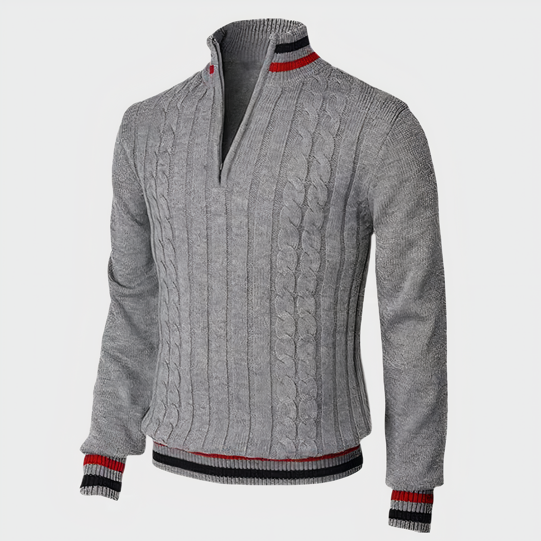 Klassischer Herrenstrickpullover – eleganter Stil und komfortable Wärme