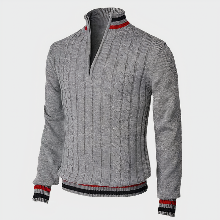 Klassischer Herrenstrickpullover – eleganter Stil und komfortable Wärme
