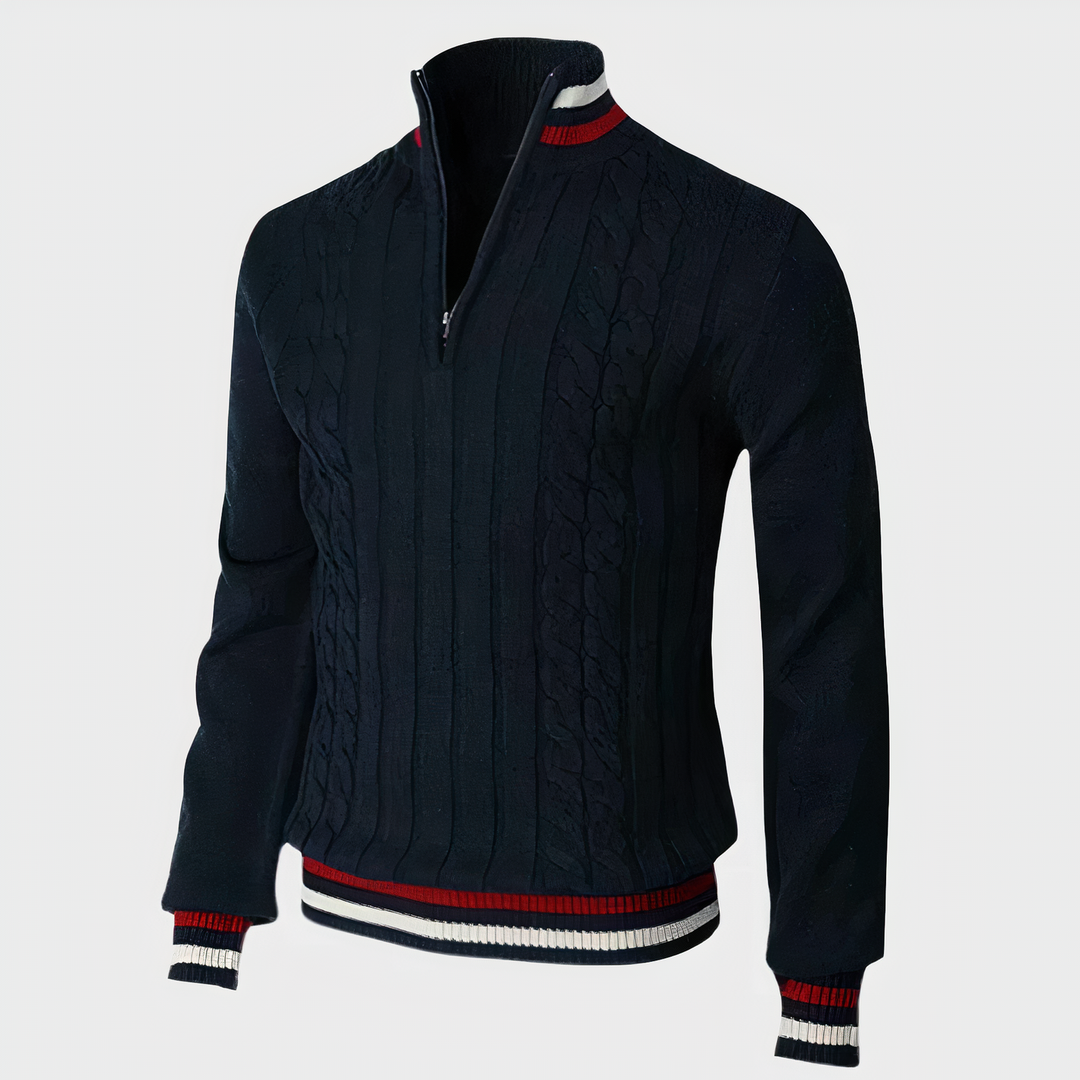 Klassischer Herrenstrickpullover – eleganter Stil und komfortable Wärme