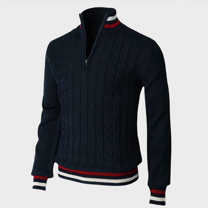 Klassischer Herrenstrickpullover – eleganter Stil und komfortable Wärme