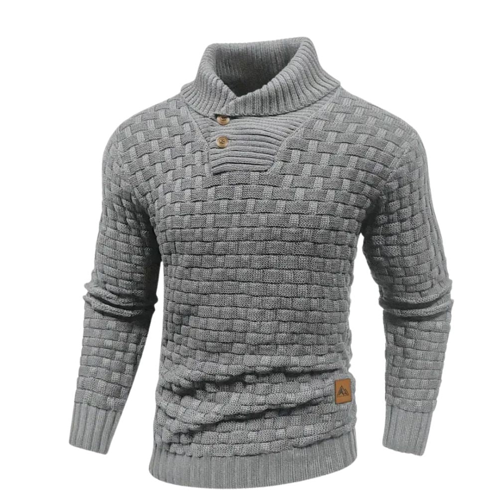 Klassischer Pullover für Männer – ideal für Herbst- und Wintertage, stilvoll und komfortabel.