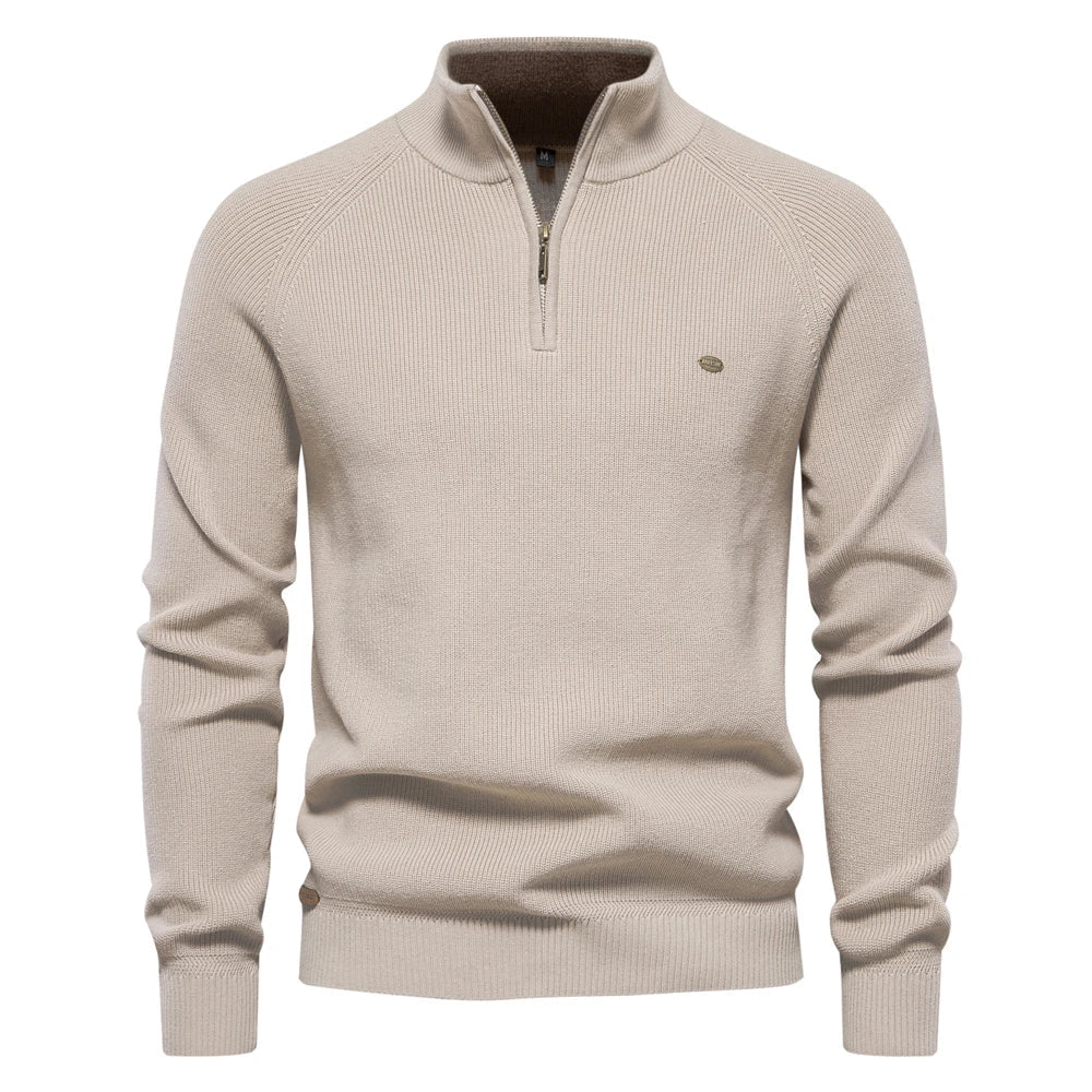 Klassischer Winterpullover für Männer, ideal für Herbst- und Wintertage, zeitloses Design und hoher Tragekomfort