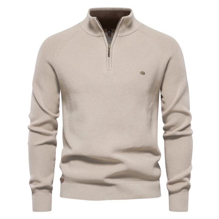 Klassischer Winterpullover für Männer, ideal für Herbst- und Wintertage, zeitloses Design und hoher Tragekomfort