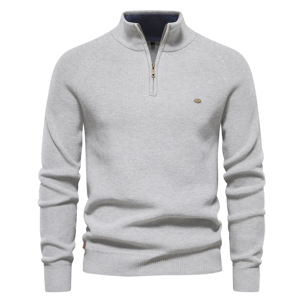 Klassischer Winterpullover für Männer, ideal für Herbst- und Wintertage, zeitloses Design und hoher Tragekomfort