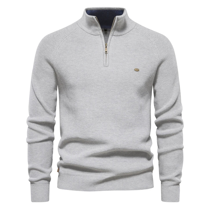 Klassischer Winterpullover für Männer, ideal für Herbst- und Wintertage, zeitloses Design und hoher Tragekomfort