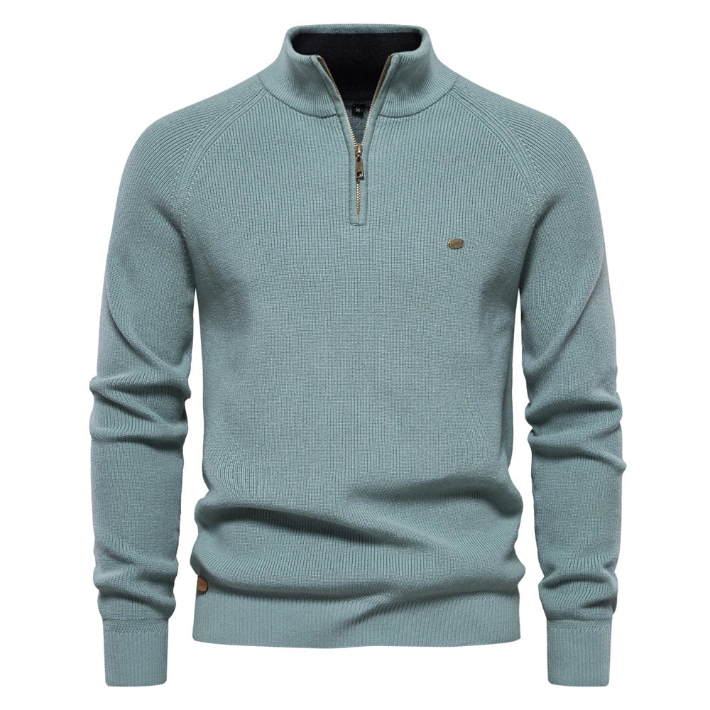 Klassischer Winterpullover für Männer, ideal für Herbst- und Wintertage, zeitloses Design und hoher Tragekomfort