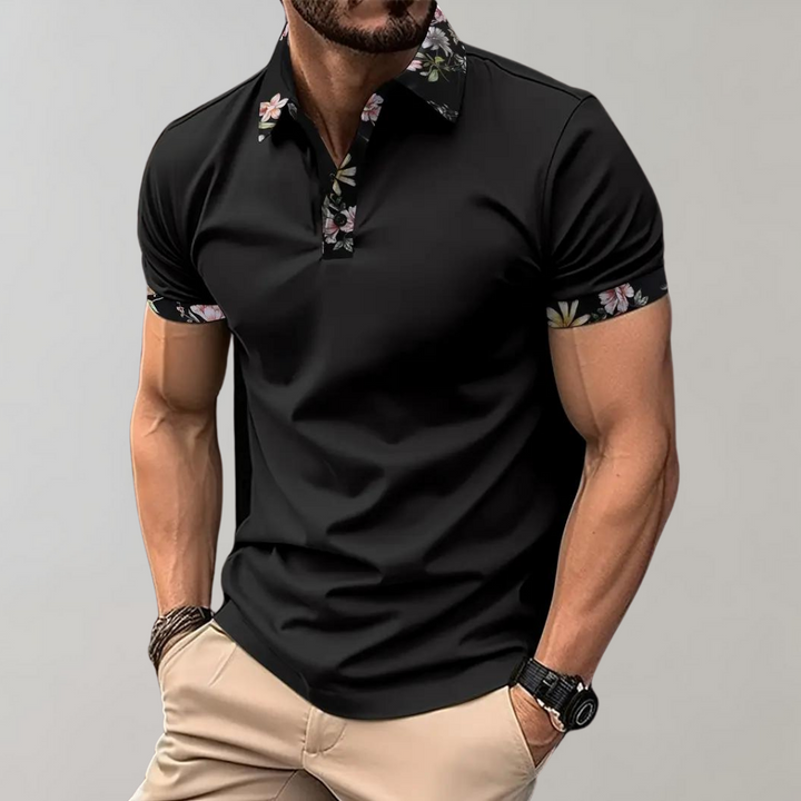 Klassisches und atmungsaktives Sommerhemd für Herren – ideal für warme Tage.