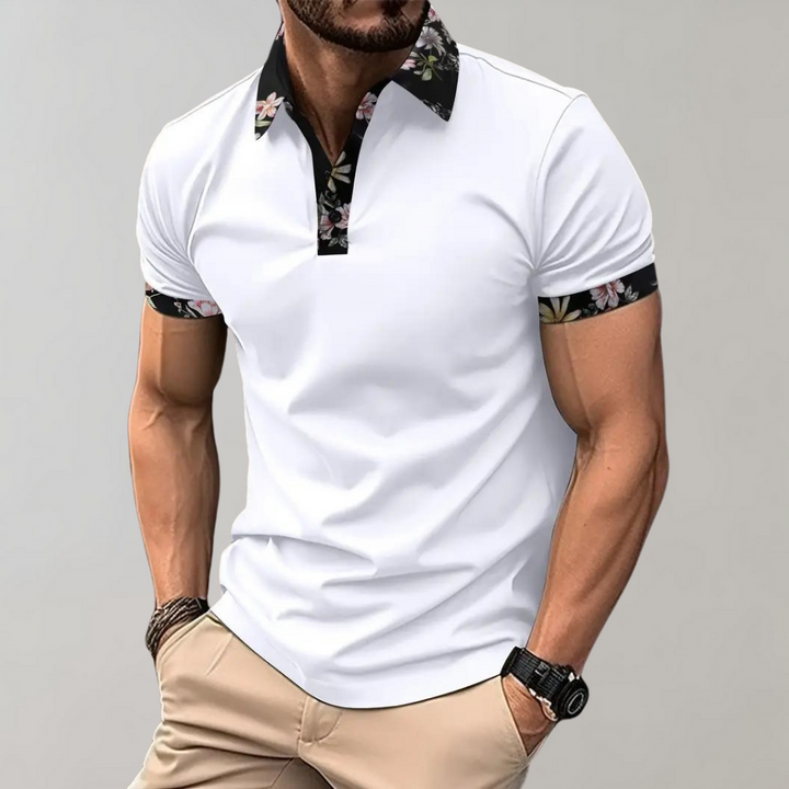 Klassisches und atmungsaktives Sommerhemd für Herren – ideal für warme Tage.