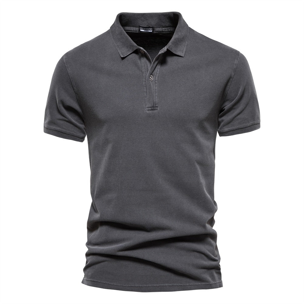 Klassisches Sommer-Polohemd für Männer – Für einen eleganten und komfortablen Sommerlook.