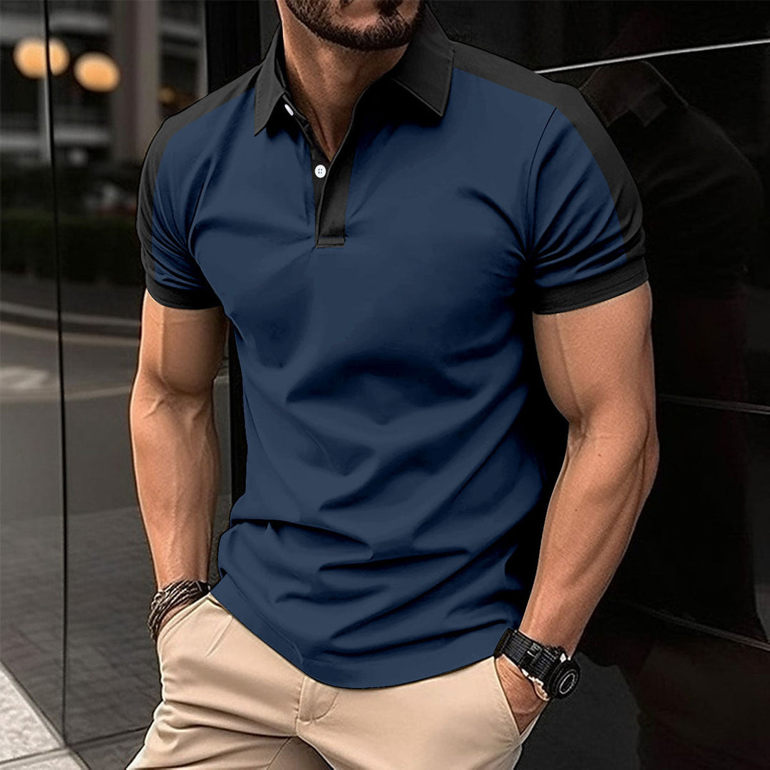 Klassisches Sommer-Polohemd für Männer – zeitlos, bequem und perfekt für warme Tage.