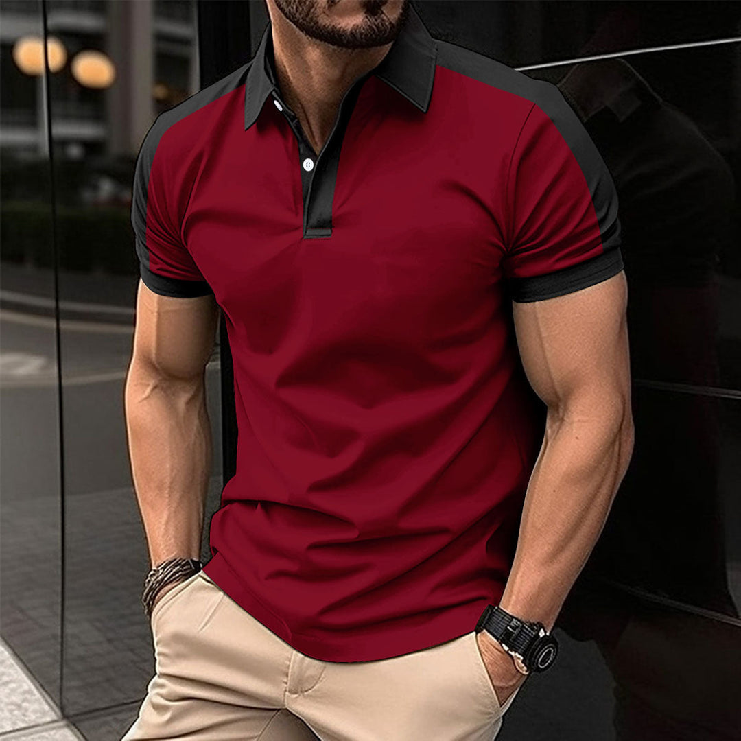 Klassisches Sommer-Polohemd für Männer – zeitlos, bequem und perfekt für warme Tage.
