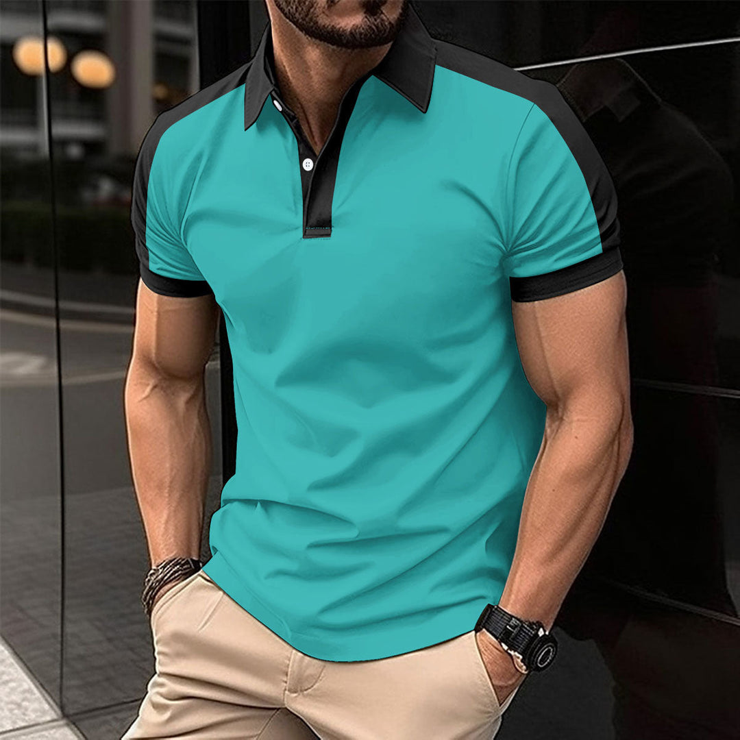 Klassisches Sommer-Polohemd für Männer – zeitlos, bequem und perfekt für warme Tage.