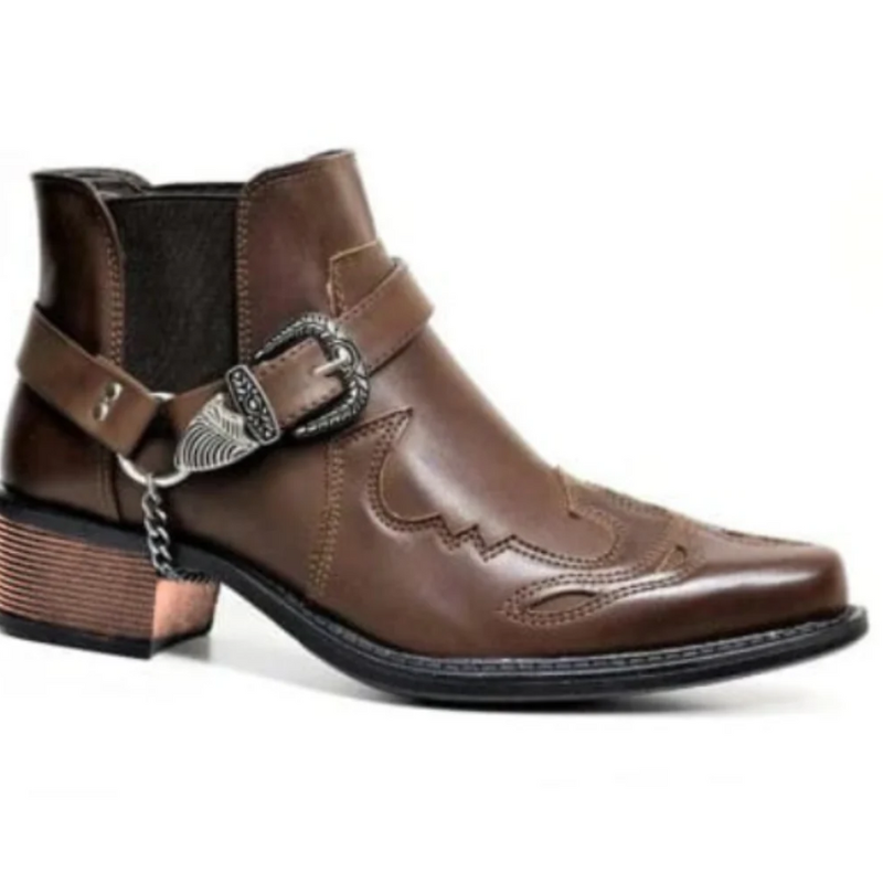 Knöchelhohe Schlupfstiefel für Männer mit komfortabler Passform und stilvollem Design für Alltag und Freizeit