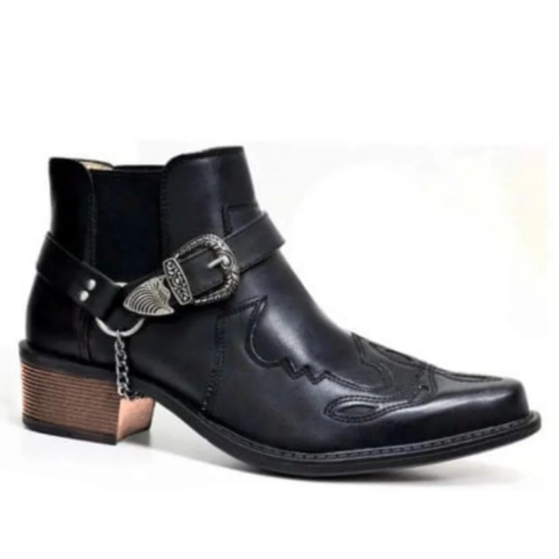 Knöchelhohe Schlupfstiefel für Männer mit komfortabler Passform und stilvollem Design für Alltag und Freizeit