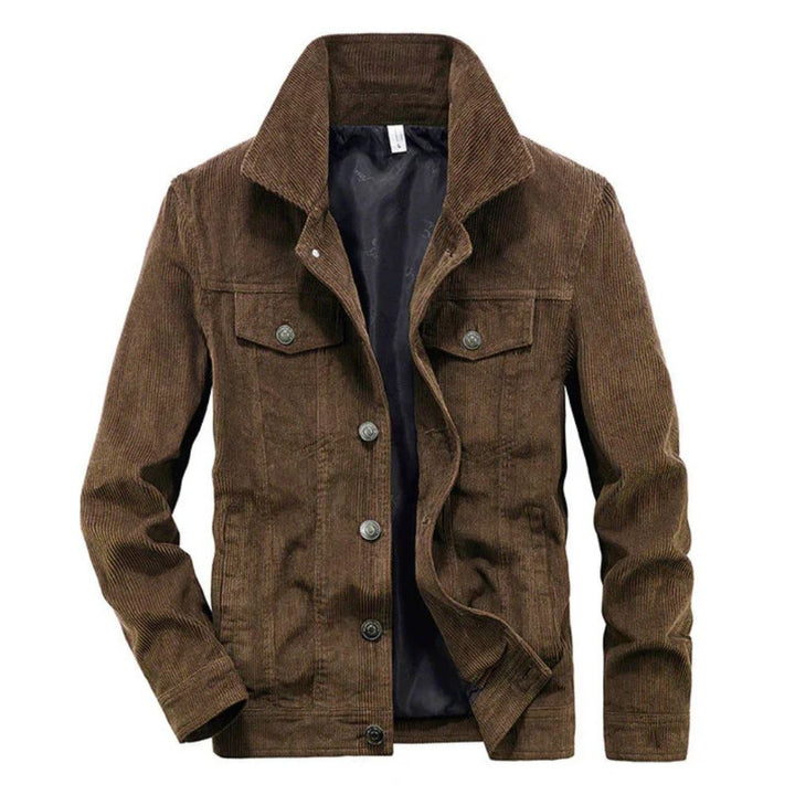 Kord-Winterjacke für Männer – stilvoll und warm für Herbst- und Wintertage
