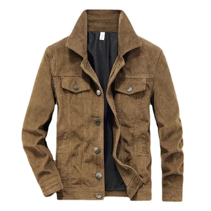 Kord-Winterjacke für Männer – stilvoll und warm für Herbst- und Wintertage