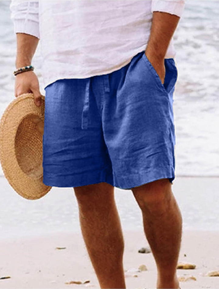 Lässige und bequeme Strandshorts für Männer, ideal für entspannte Sommertage am Meer