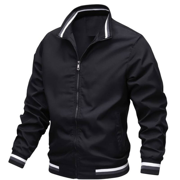 Lässige Bomberjacke für Männer – perfekt für kühle Herbst- und Wintertage.