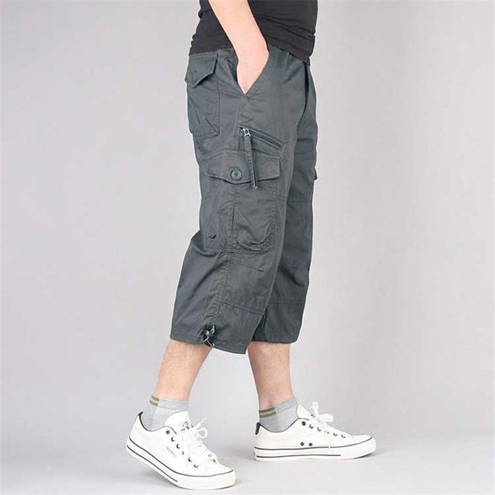  Lässige Cargo-Shorts mit mehreren Taschen für Männer, ideal für Freizeit und Outdoor-Aktivitäten.