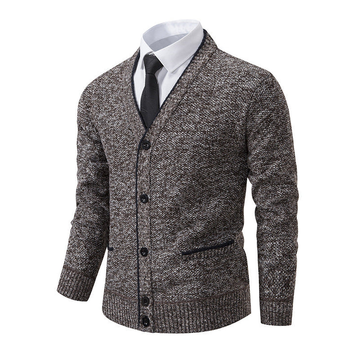 Lässige Strickjacke für Männer – stilvoll, bequem und perfekt für kühle Tage.