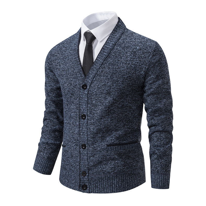 Lässige Strickjacke für Männer – stilvoll, bequem und perfekt für kühle Tage.